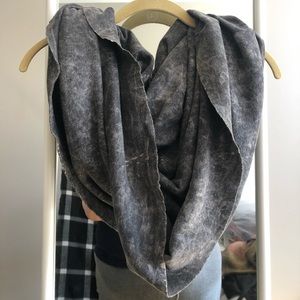 American Apparel Acid Wash Jersey Circle Scarf